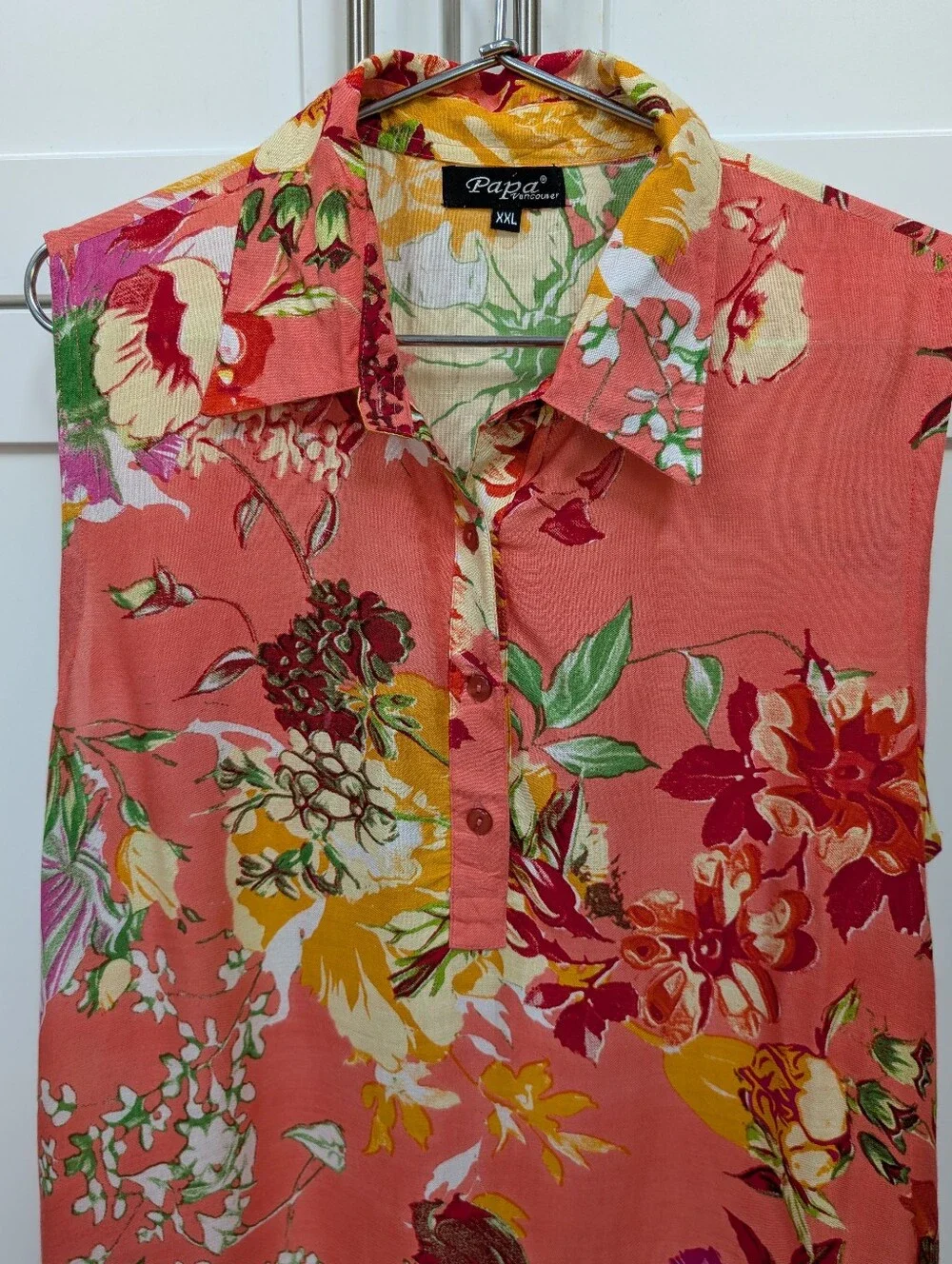 Papa Sleeveless Floral Dress - Picture 2 of 11